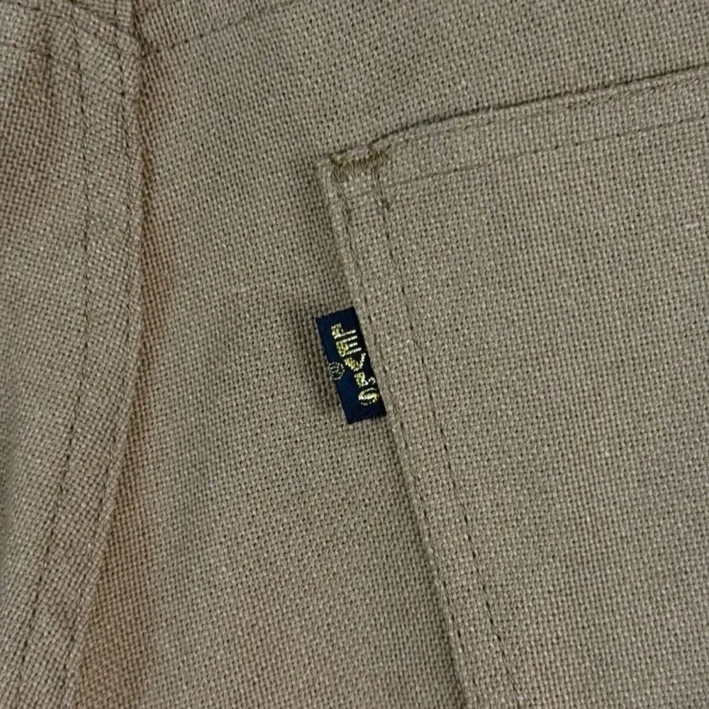 Vtg Levis Pants Mens 30x31 Brown Bootcut Big E Sta-Prest Made in USA 1970s